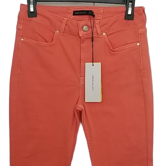 Karen Millen Coral Skinny Jeans